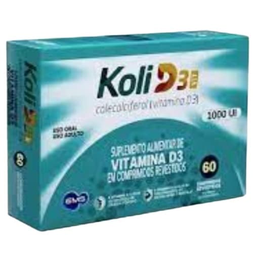 Vitamina D3 2000UI 60 Cápsulas