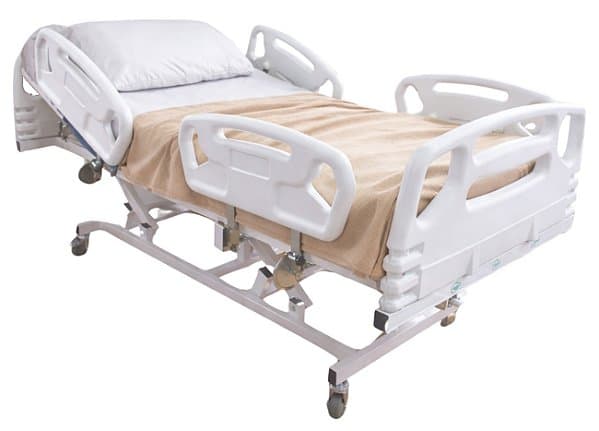 Cama Hospitalar com Grades e Motorizada 3 Planos